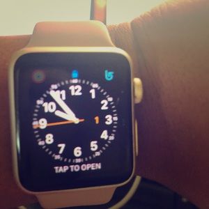 Apple Watch 1st Generation and extra bands.